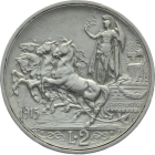 Italien 2 Lire 1915 - Vittorio Emanuele III.